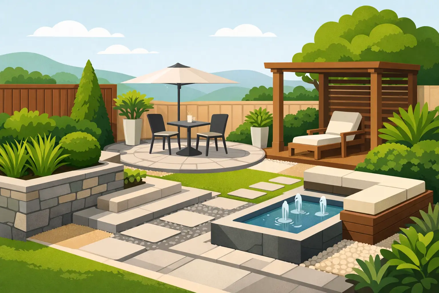 Hardscaping for Small Gardens That Works