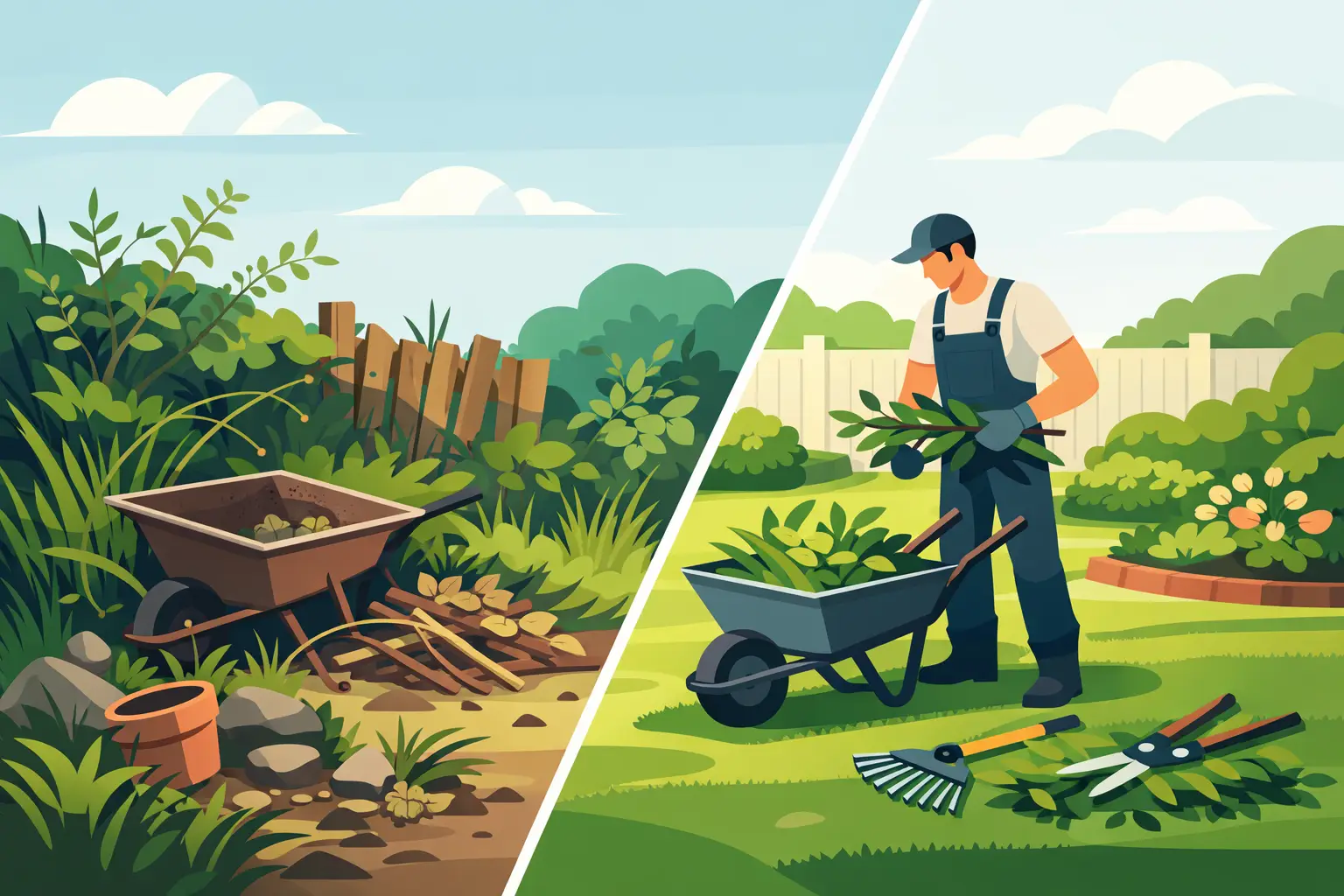 Overgrown Garden Cleanup Service That Works
