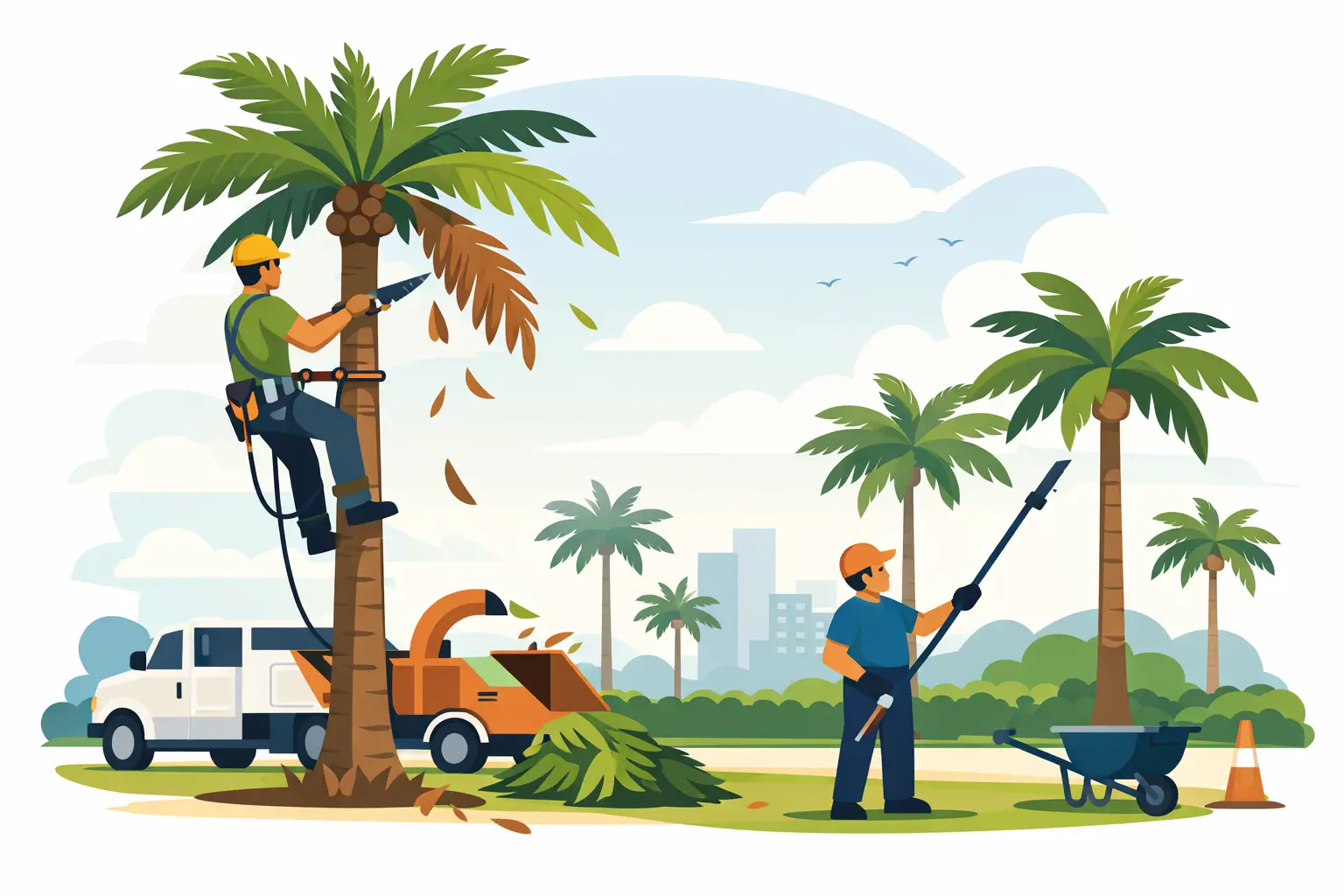 Palm Tree Maintenance That Keeps Trees Safe