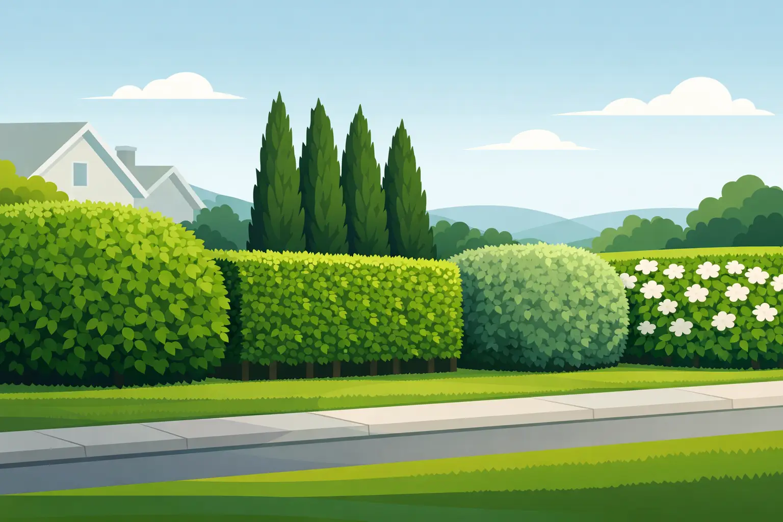 8 Best Low Maintenance Boundary Hedges