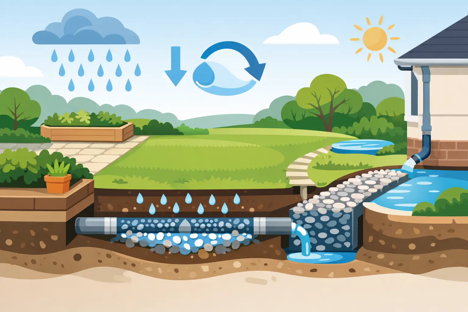 How to Plan Garden Drainage That Actually Works