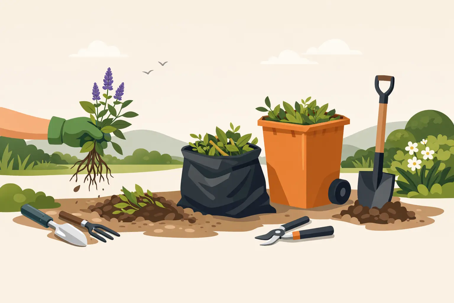 Removing Invasive Garden Plants Properly