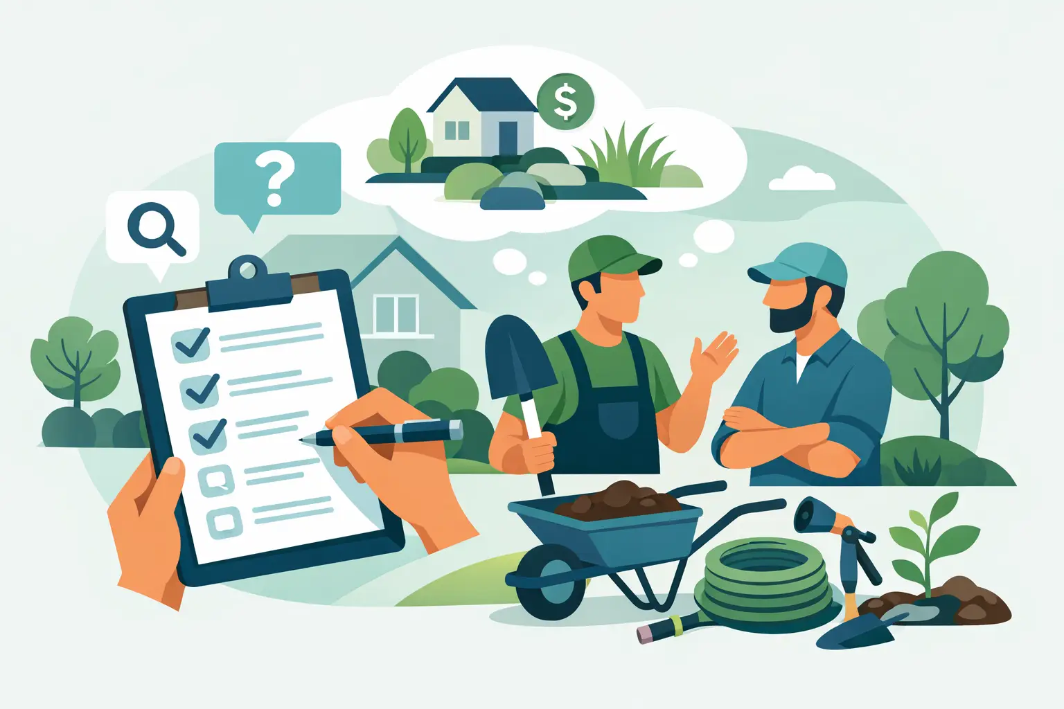 12 Questions Before Hiring Landscapers Locally