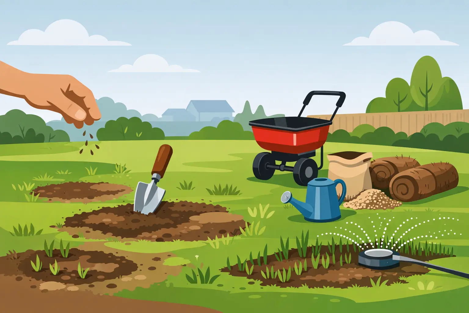 Why Is Lawn Seeding Patchy? Fix the Bare Spots